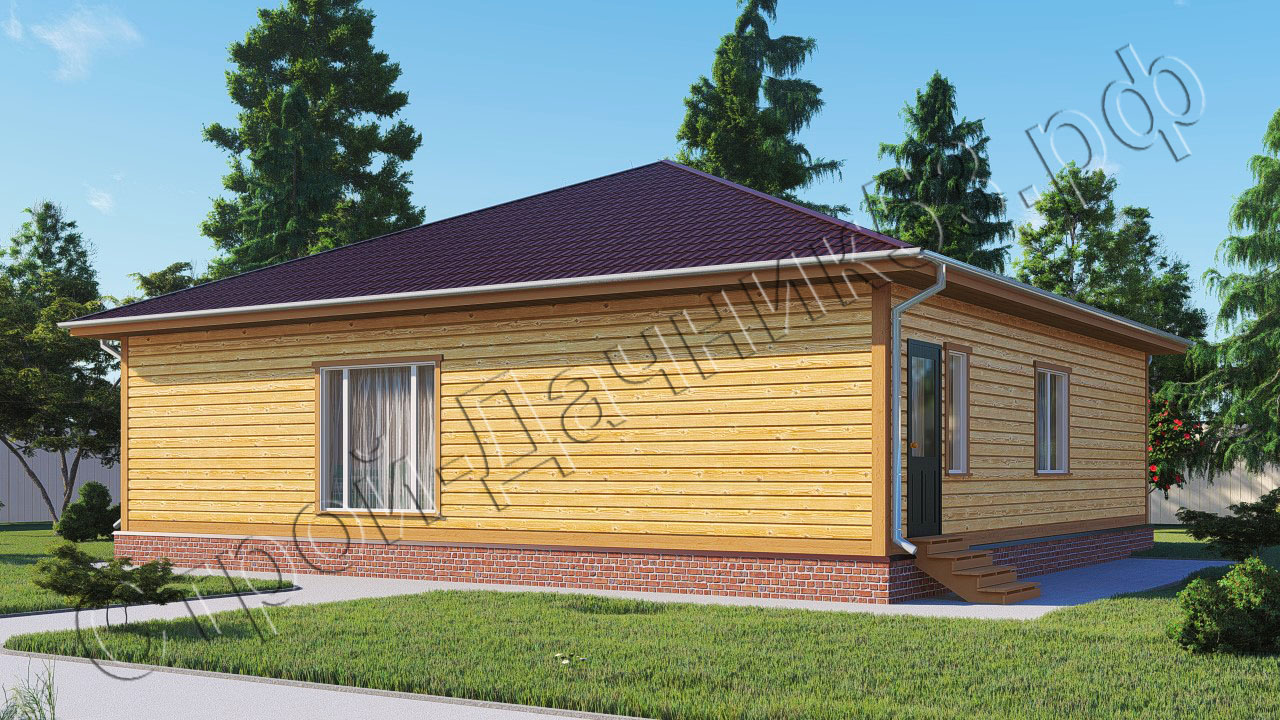 Проект дома ОД–59